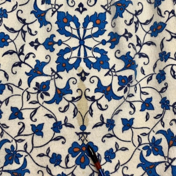 TEA COLLECTION Girls Floral Dress Set 18-24 mo L Outfit Sleeveless Bloomers Blue - Picture 5 of 7